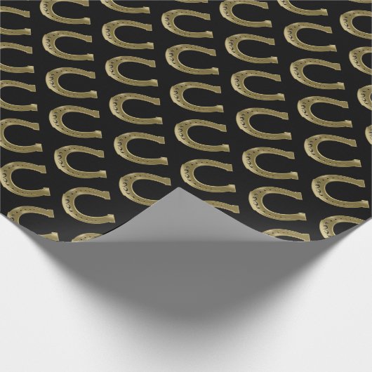 Hufeisen Geschenkpapier (Ecke)