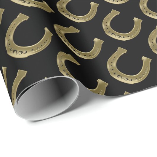 Hufeisen Geschenkpapier (Rolleneckpunkt)