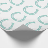 Hufeisen Geschenkpapier (Ecke)