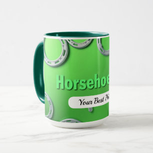 Hufeisen-Glück Tasse individuell