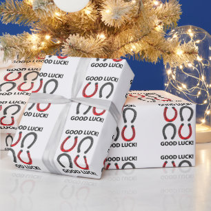 Hufeisen Glückshufeisen Geschenkpapier