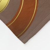 Hufeisen, goldbraun fleecedecke (Ecke)