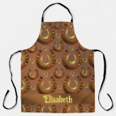 Hufeisen, goldbraun schürze (Vorderseite)