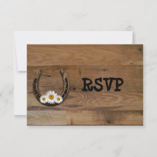 Hufeisen Hochzeitsempfang RSVP Einladung
