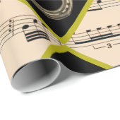 Hufeisen in Diamanten  Geschenkpapier (Rolleneckpunkt)