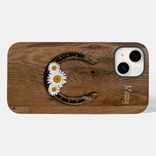 Hufeisen iPhone 14 Fall Case-Mate iPhone Hülle (Rückseite (Horizontal))