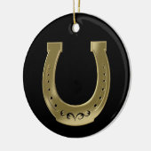 Hufeisen Keramik Ornament (Links)