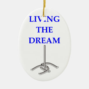 Hufeisen Keramikornament