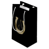 Hufeisen Kleine Geschenktüte (Rückseite Schrägansicht)