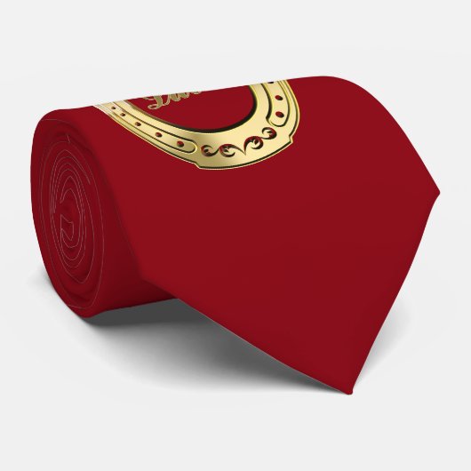 Hufeisen Krawatte (Gerollt)