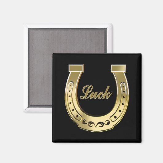 Hufeisen Magnet (Vorderseite/Rückseite)