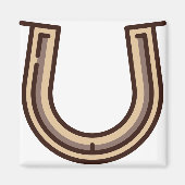 Hufeisen Magnet (Vorne)