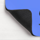 Hufeisen Mousepad Blau (Ecke)