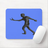 Hufeisen Mousepad Blau (Mit Mouse)
