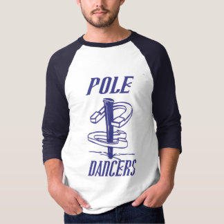 Hufeisen POLE-TÄNZER-DK-Blau T-Shirt