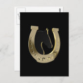 Hufeisen Postkarte (Vorne/Hinten)