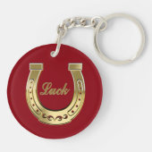 Hufeisen Schlüsselanhänger (Rückseite)