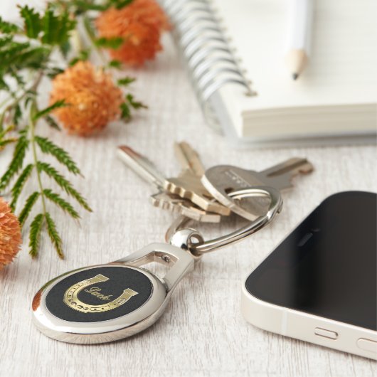 Hufeisen Schlüsselanhänger (Seite)