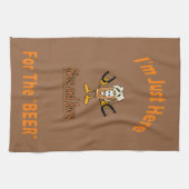 Hufeisen-Tuch - hier für das Bier Geschirrtuch (Horizontal)