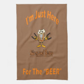 Hufeisen-Tuch - hier für das Bier Geschirrtuch (Vertikal)