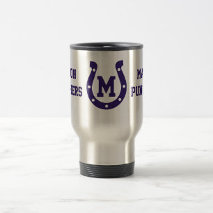 Hufeisen-und m-Kaffee-Tasse Reisebecher