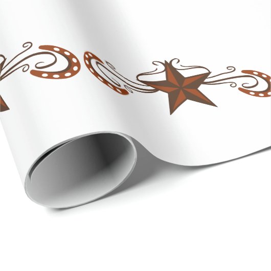 Hufeisenbahn Geschenkpapier (Rolleneckpunkt)