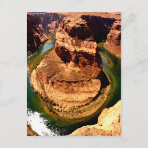 Hufeisenbiege Colorado River USA Arizona Postkarte