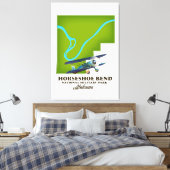 Hufeisenbiege Nationalpark Leinwanddruck (Insitu (Schlafzimmer))