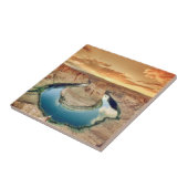 Hufeisenbiegung Caynon Fliese (Seite)