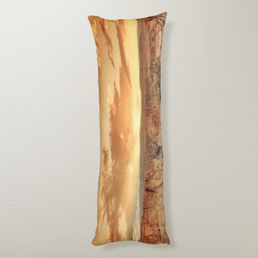 Hufeisenbiegung Caynon Seitenschläferkissen (Rückseite (Vertikal))