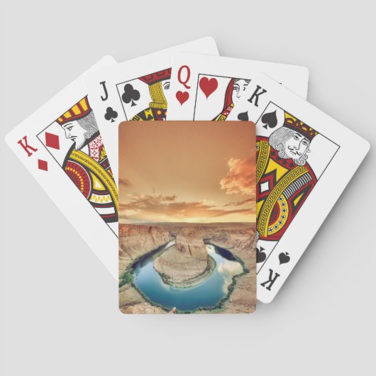 Hufeisenbiegung Caynon Spielkarten (Rückseite)