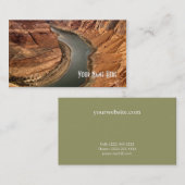 Hufeisenbiegung Visitenkarte (Vorne/Hinten)