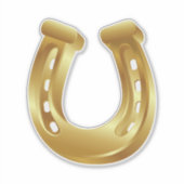 Hufeisendekcal Aufkleber (Vorderseite)