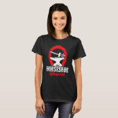 Hufeisenflüsterer Hufschmied T-Shirt (Vorne ganz)