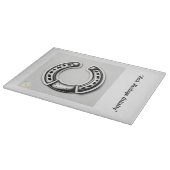 ‚Hufeisenklassiker‘ Schneidebrett (Ecke)