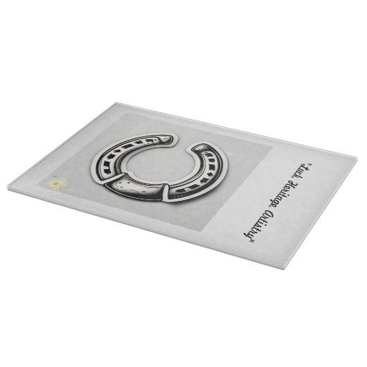 ‚Hufeisenklassiker‘ Schneidebrett (Ecke)