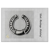 ‚Hufeisenklassiker‘ Schneidebrett (Vorderseite)