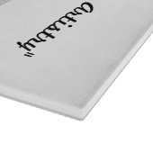 ‚Hufeisenklassiker‘ Schneidebrett (Ecke)