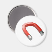 Hufeisenmagnet Magnet (Vorderseite/Rückseite)