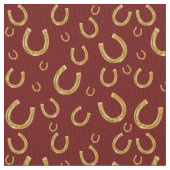 Hufeisenmuster Stoff (Nahaufnahme)