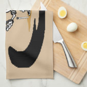 Hufeisensandbagger-Tuch Handtuch (Viertel Falte)