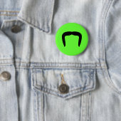 Hufeisenschnurrbart Button (Beispiel)