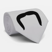 Hufeisenschnurrbart Krawatte (Gerollt)