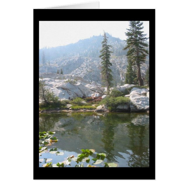 Hufeisensee-Karte (Vorne)