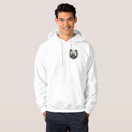 Hufeisentätowierung Hoodie (Vorne ganz)