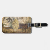 Hufeisenweizen Western Gepäckanhänger (Vorderseite horizontal)