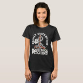 Hufeisenwerfer-Enthusiast-Design T-Shirt (Vorne ganz)