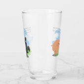 Huff und Puff Glas (Links)