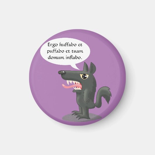 Huff und Puff Magnet (Vorne)
