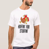 Huffin für Stuffin Erntedank läuft T-Shirt (Vorderseite)
